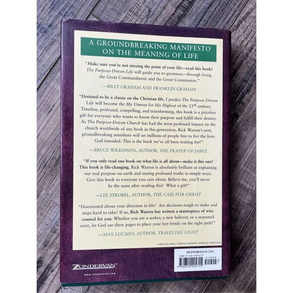 Lot of 3 Spiritual, Religious God Books - The Purpose Driven Life, revival, the - Picture 4 of 8